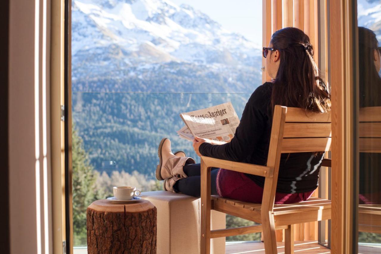 Berghotel Randolins St. Moritz Ngoại thất bức ảnh