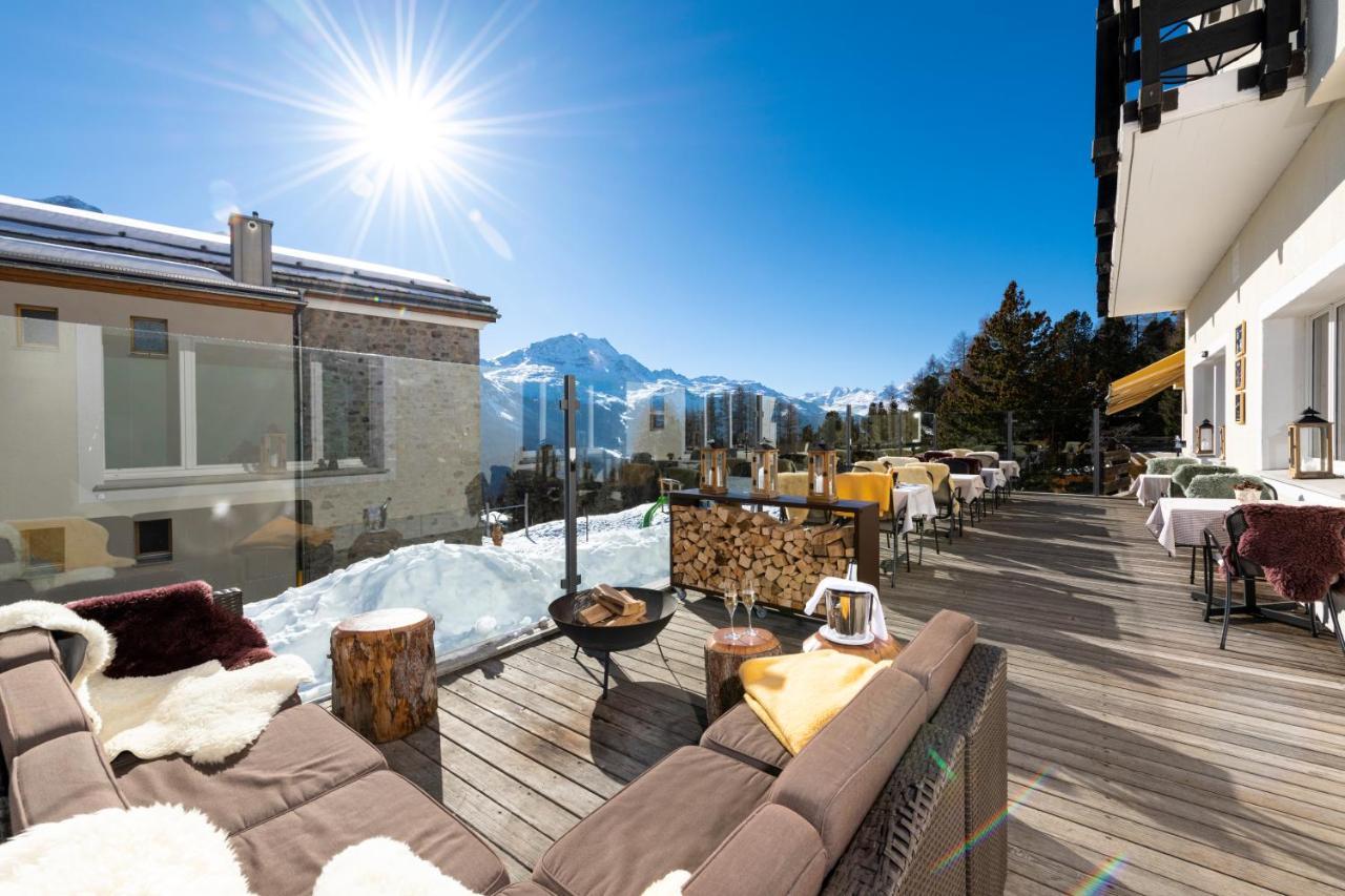 Berghotel Randolins St. Moritz Ngoại thất bức ảnh