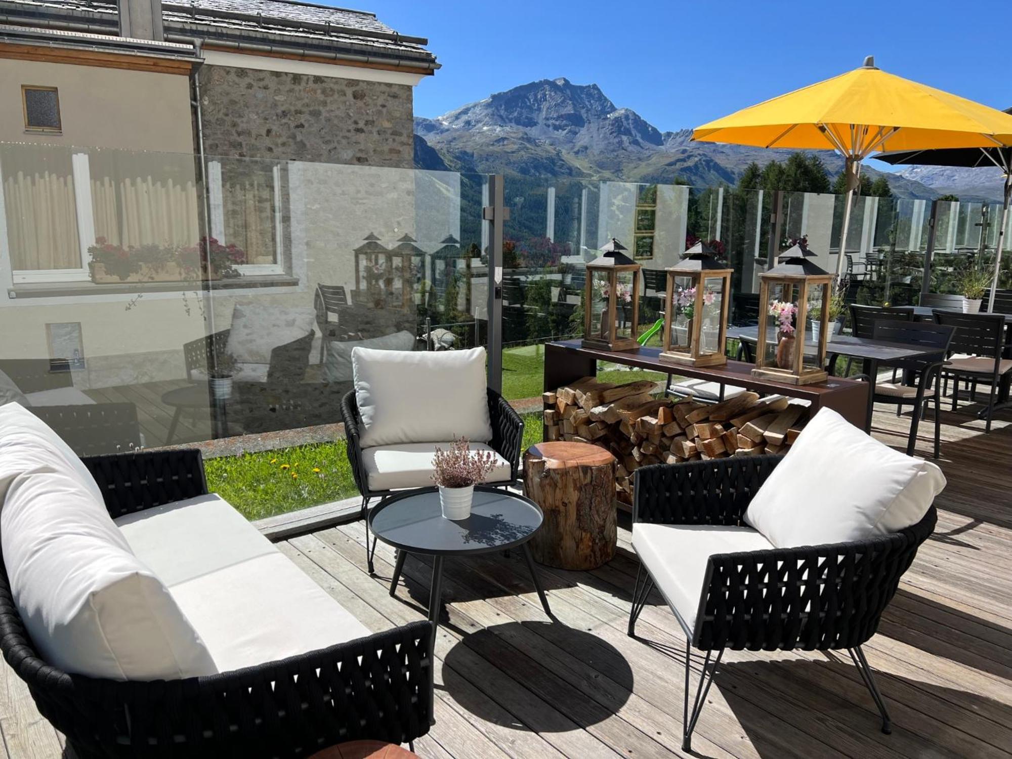 Berghotel Randolins St. Moritz Ngoại thất bức ảnh