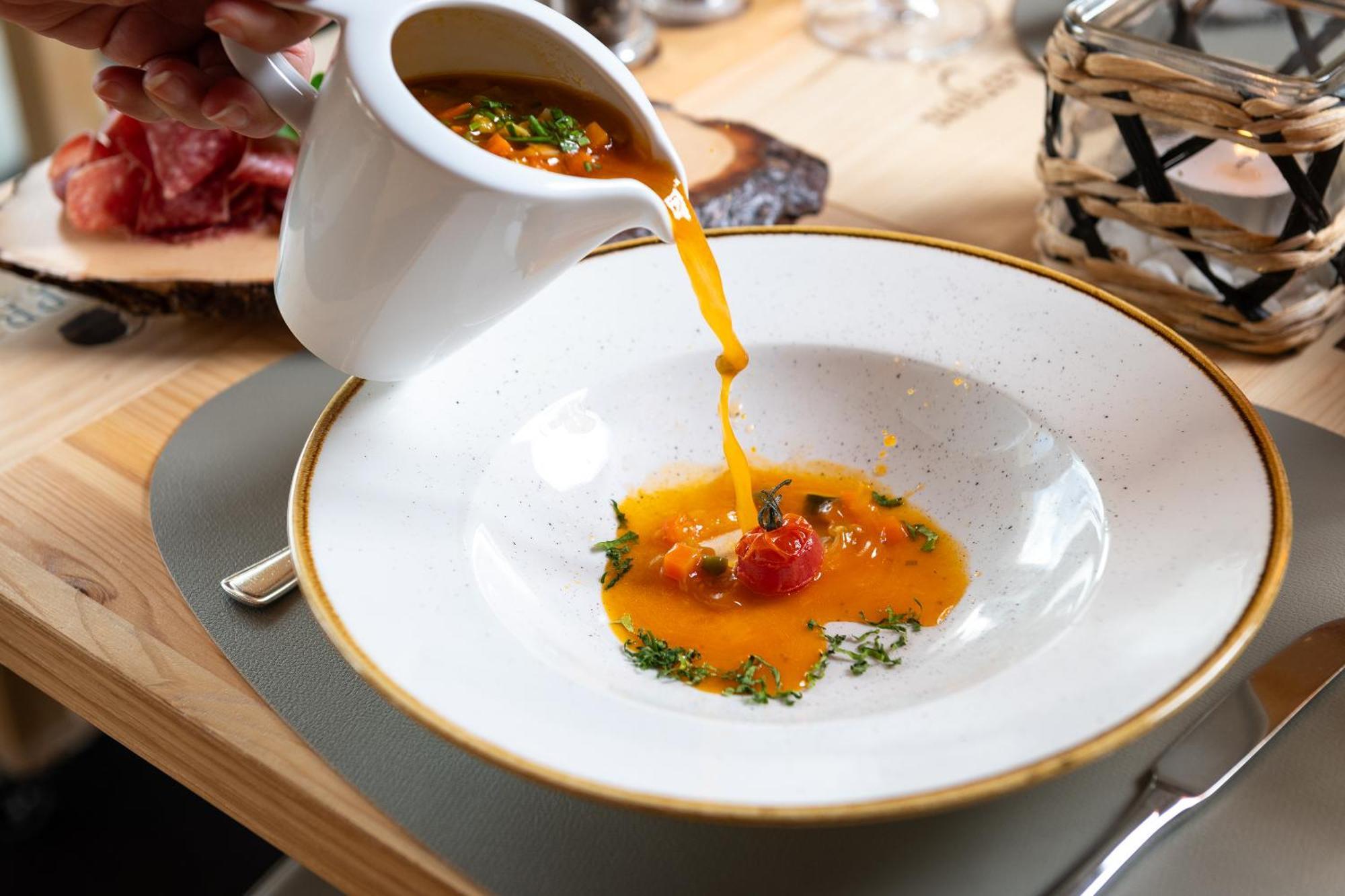 Berghotel Randolins St. Moritz Ngoại thất bức ảnh
