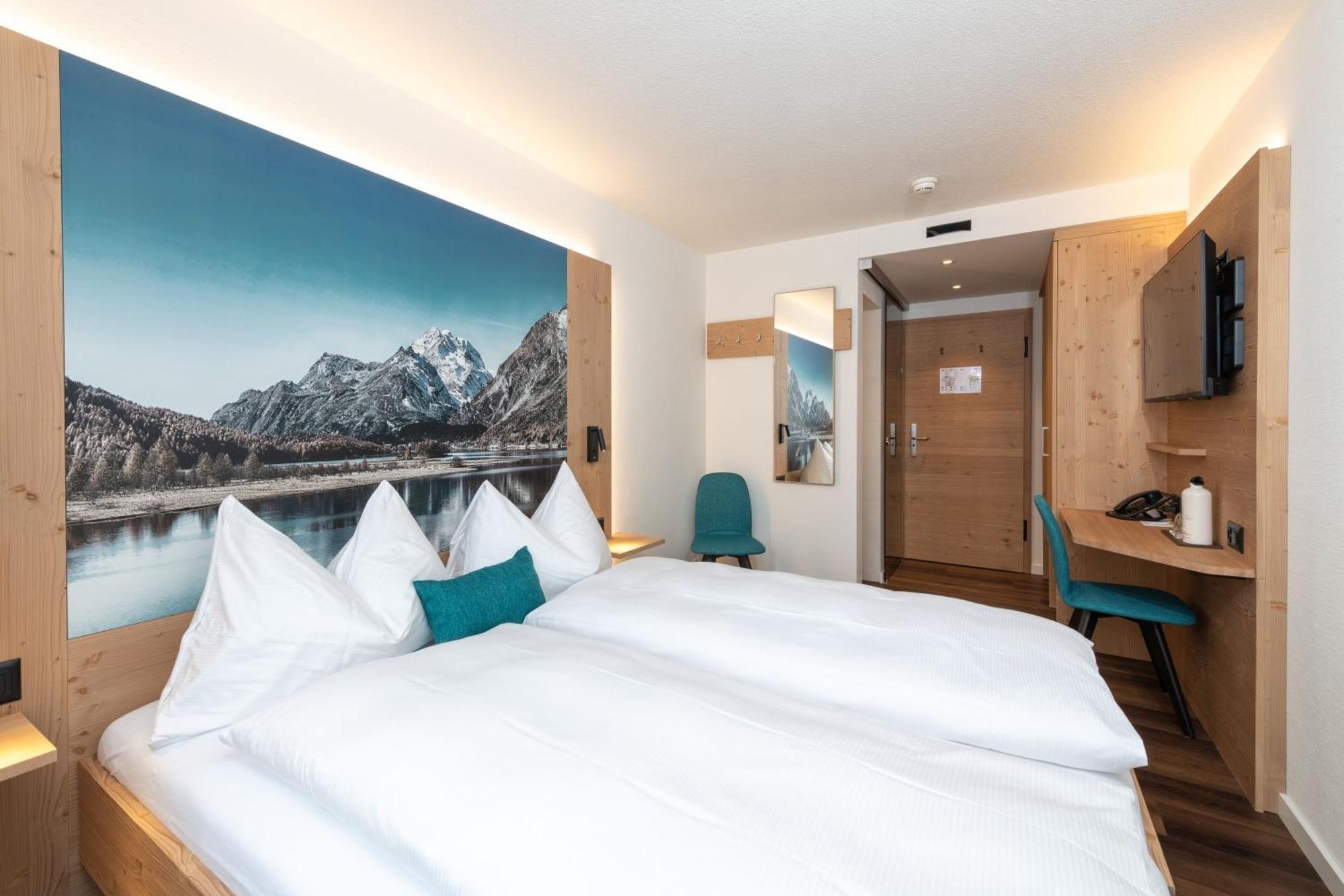 Berghotel Randolins St. Moritz Ngoại thất bức ảnh